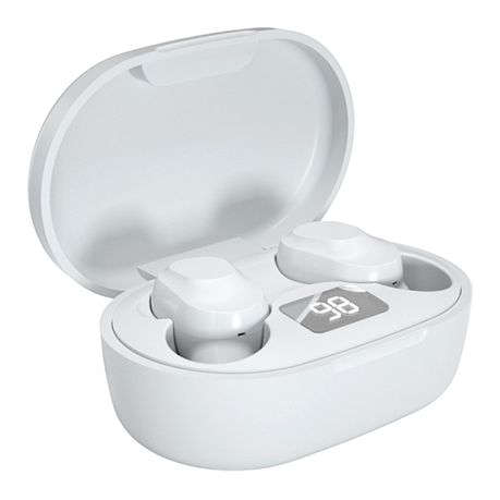 LENOVO - XT91 - Water-Resistant Stereo HD-Sound Wireless Earbuds - White