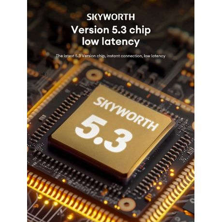 SKYWORTH - SEP006 - Wireless Sweatproof Earbuds With Low - Latency Audio - Grey