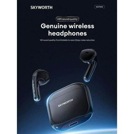 SKYWORTH - SEP005 - Wireless Dynamic Sound Production Earphones - Black