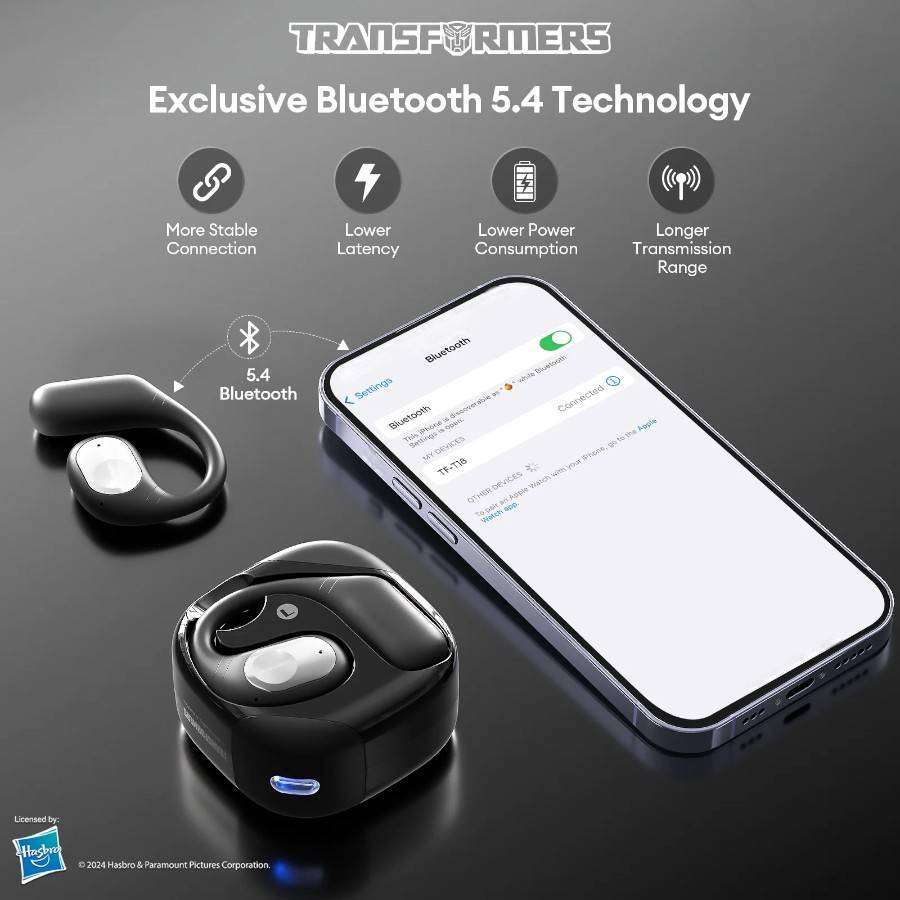 Transformers TF-T18 Optimus Primal Earphones - Black