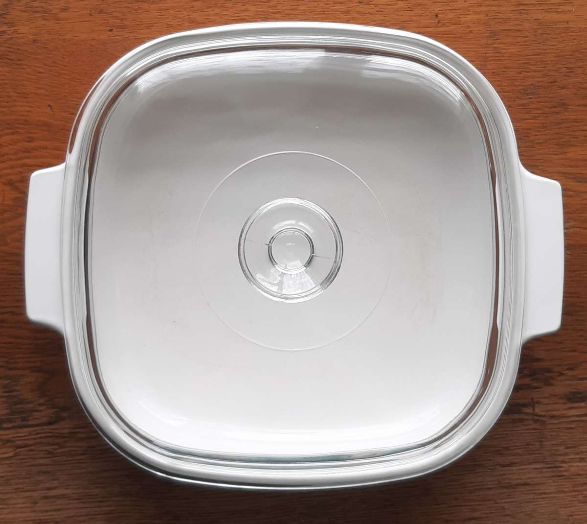 Corningware Microwave Browning Dish with Lid