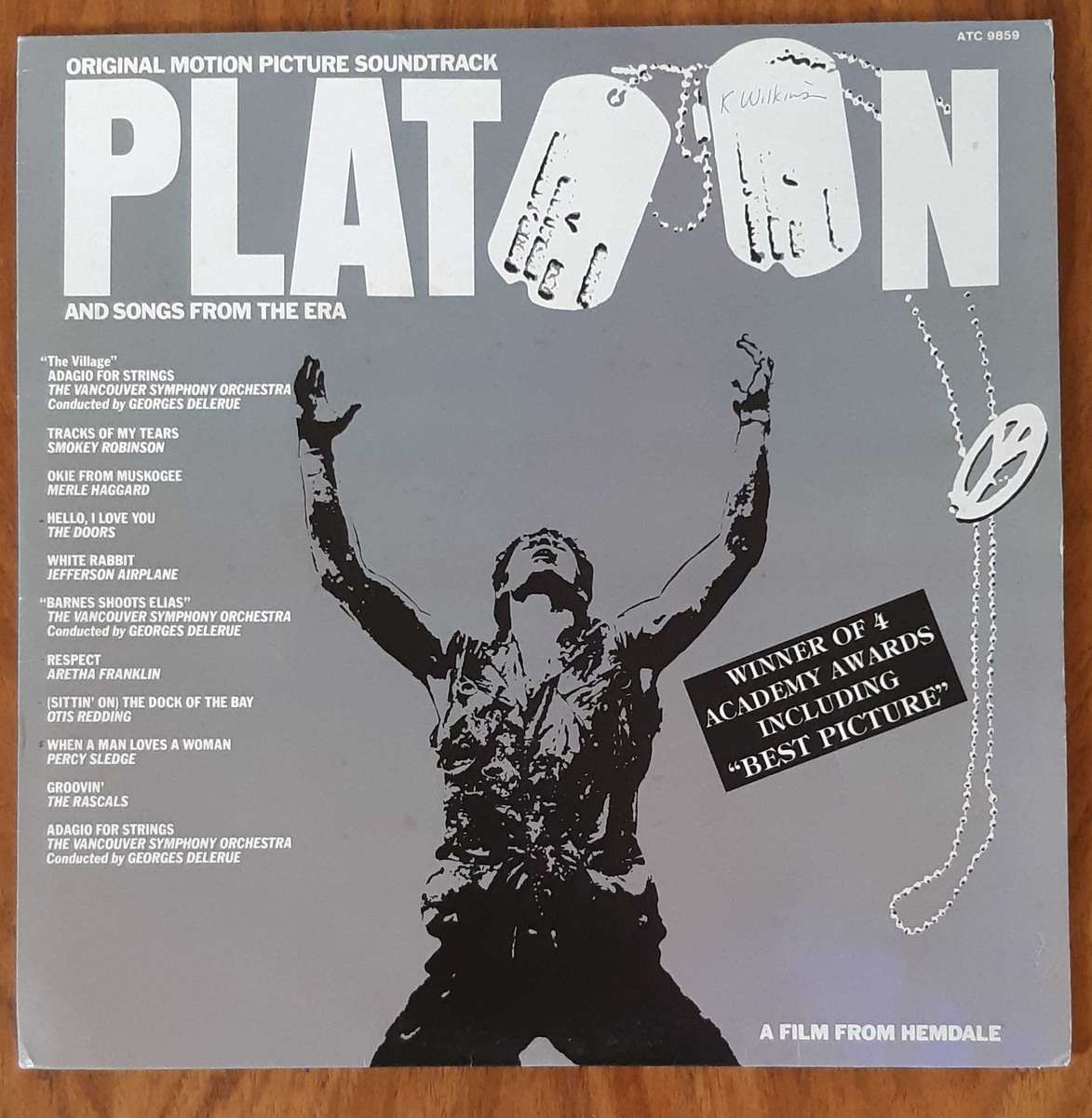 Platoon - Original Motion Picture Soundtrack and Songs from the Era - Vinyl LP