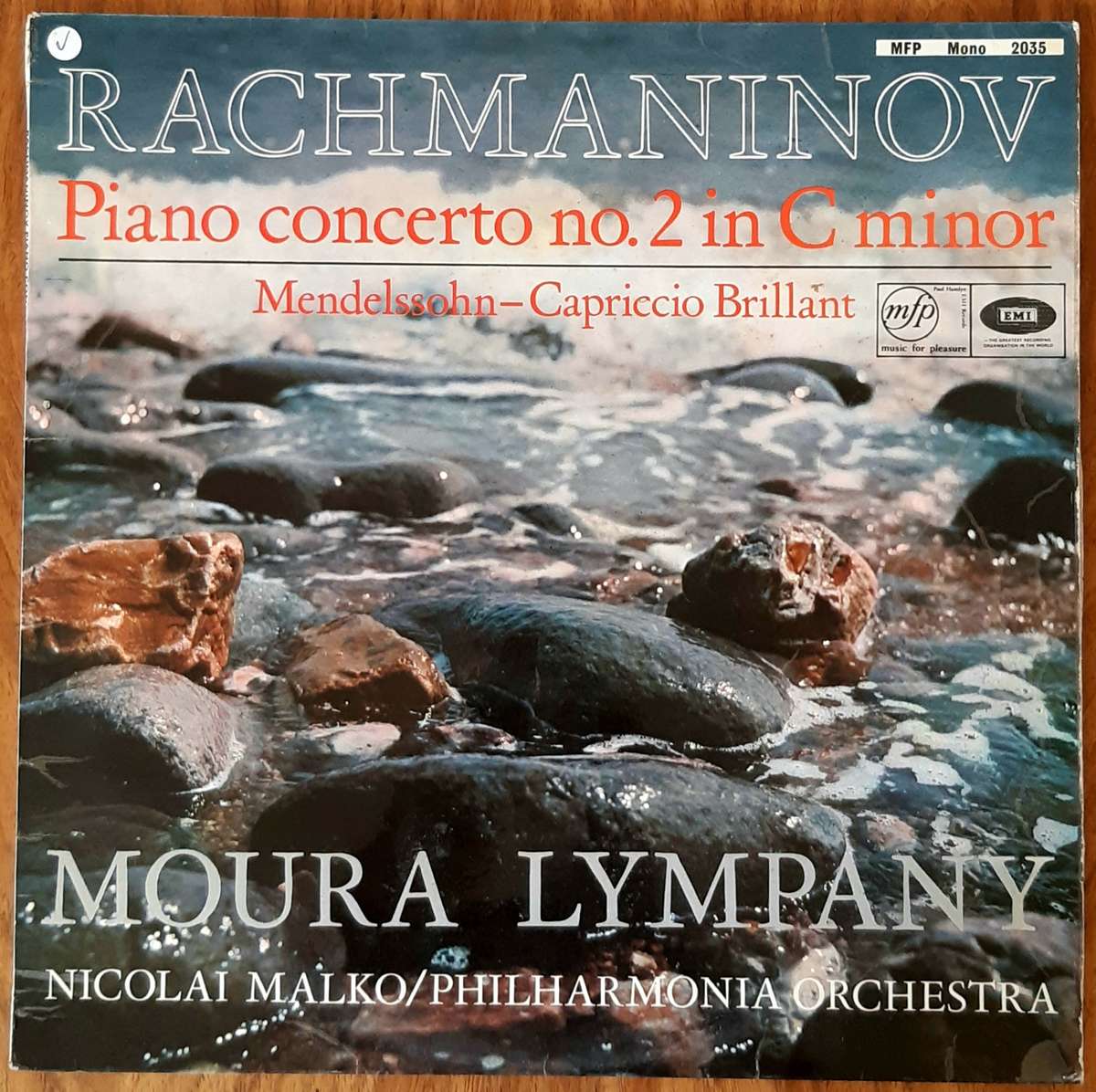 Rachmaninoff - Piano Concerto No.2 - Vintage Vinyl LP Record
