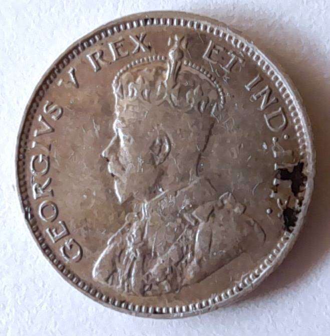 East Africa & Uganda Protectorates 1913 25 cents George V