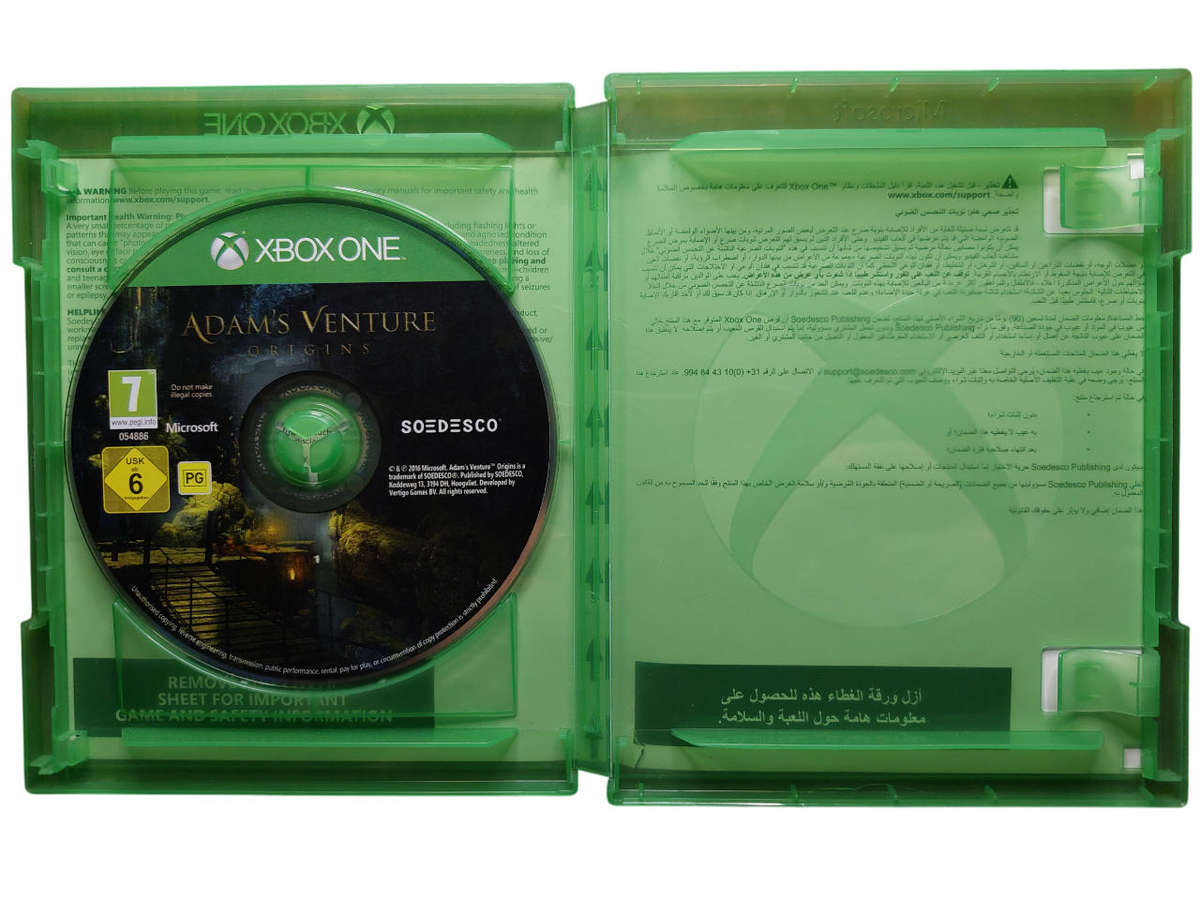 Adam's Venture Origins Xbox One XB1