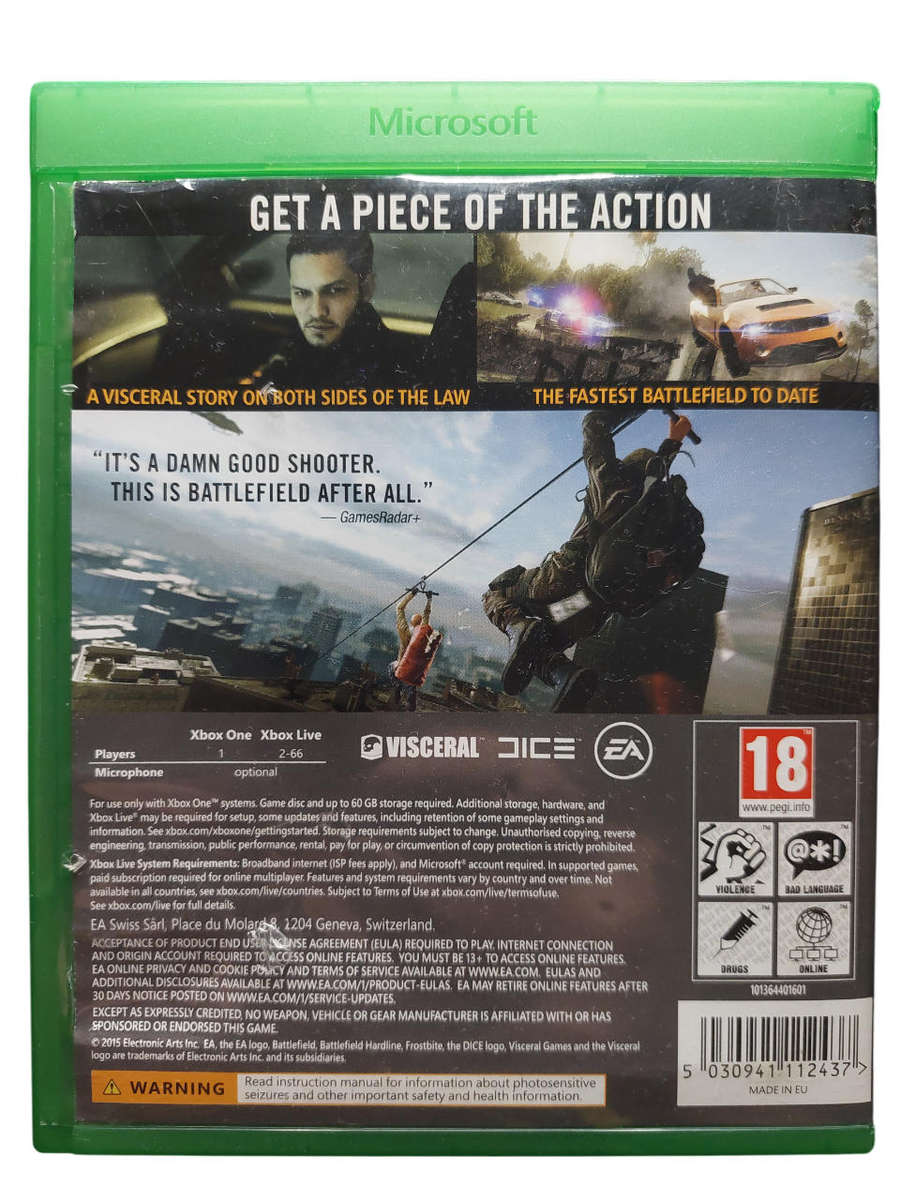 Battlefield Hardline Xbox One XB1