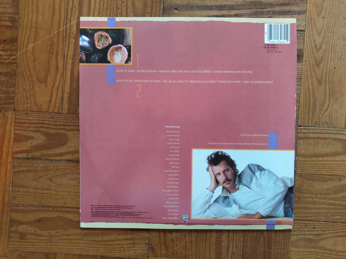 Michael Franks  Passionfruit Vinyl