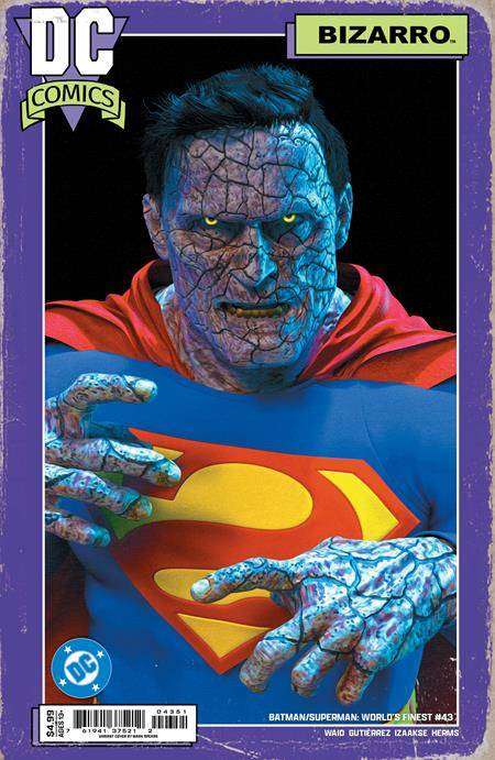 BATMAN SUPERMAN WORLDS FINEST #43 CVR E MARK SPEARS CARD STOCK VAR