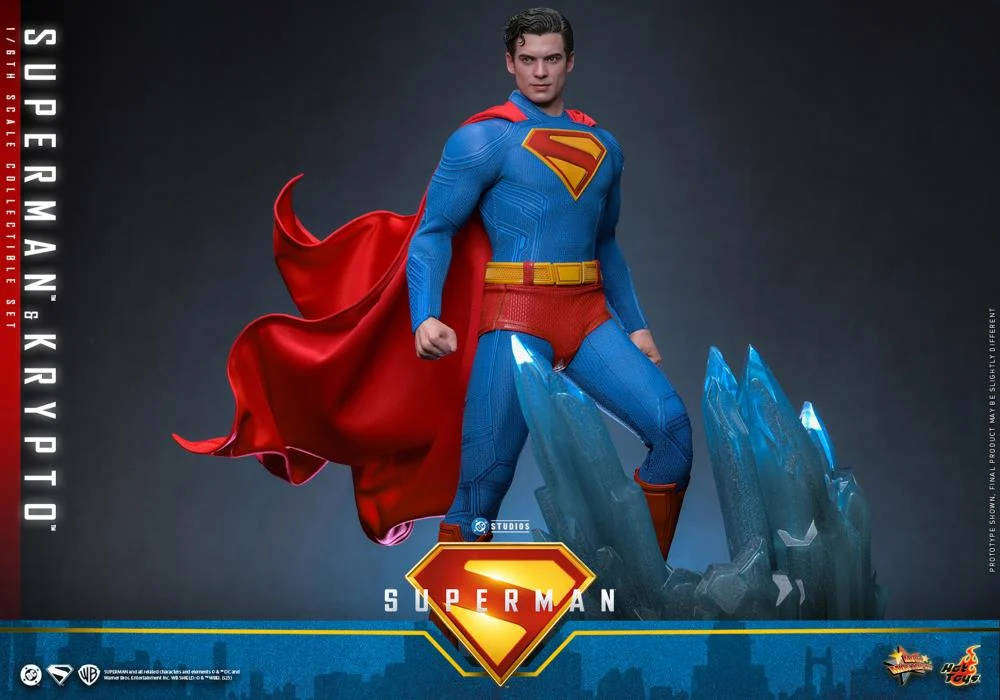 HOT TOYS  MMS812  SUPERMAN : SUPERMAN & KRYPTO 1/6 SCALE COLLECTIBLE SET