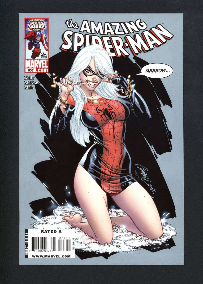 AMAZING SPIDER-MAN #607 ( J SCOTT CAMPBELL )