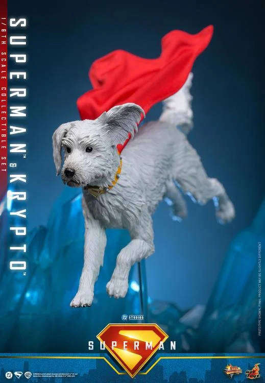 HOT TOYS  MMS812  SUPERMAN : SUPERMAN & KRYPTO 1/6 SCALE COLLECTIBLE SET