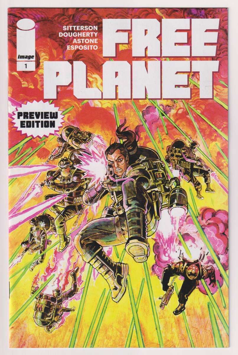 Free Planet #1 Ashcan Preview Edition (Image, 2025)