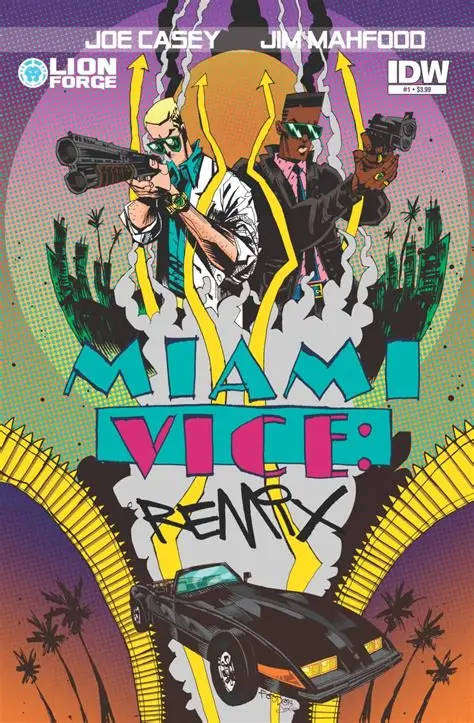 MIAMI VICE REMIX #1  #5 ( COMPLETE SET )