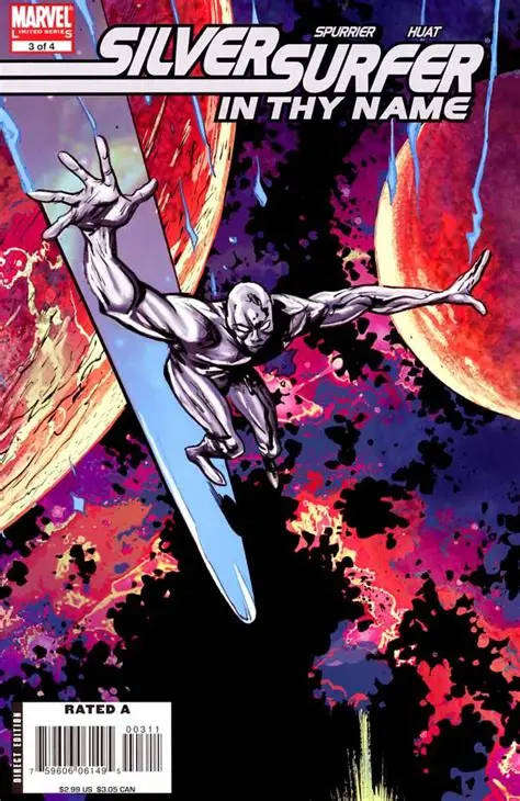SILVER SURFER #1 - #4 ( COMPLETE SET )