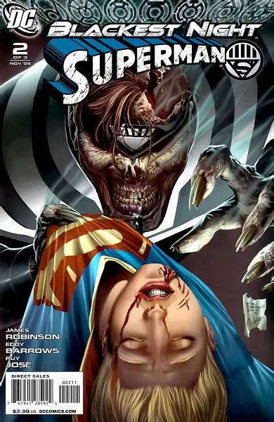 BLACKEST NIGHT SUPERMAN #1 - #3 ( COMPLETE SET )