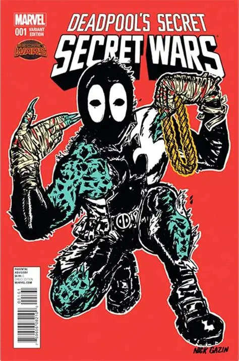 DEADPOOL'S SECRET WARS #1 ( RUN  THE JEWELS VARIANT )