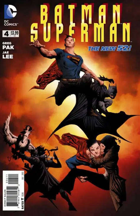 BATMAN SUPERMAN #1 - #4 ( COMPLETE SET )