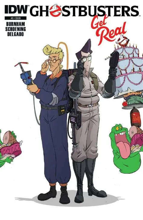GHOSTBUSTERS GET REAL #1 - #4 ( COMPLETE SET )