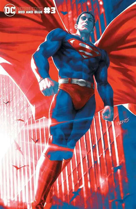 SUPERMAN RED AND BLUE #3 VAR