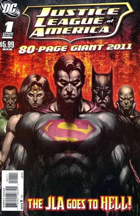 JLA 80-PAGE GIANT 2011 #1