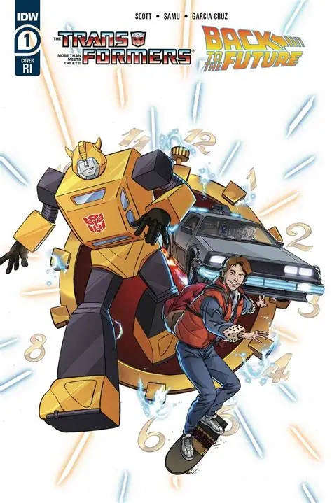 TRANSFORMERS BACK TO FUTURE #1 RETAILER EXCLUSIVE