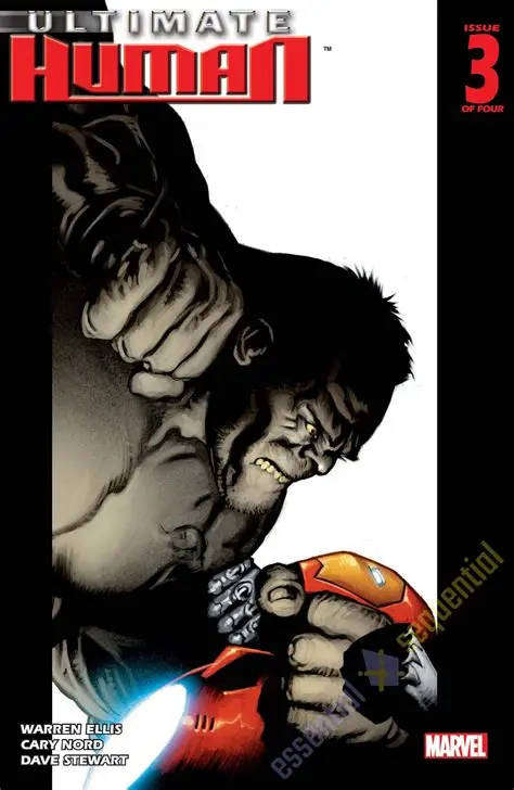 ULTIMATE HUMAN #1 - #4 ( COMPLETE SET )