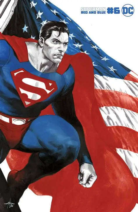 SUPERMAN RED AND BLUE #6 VAR