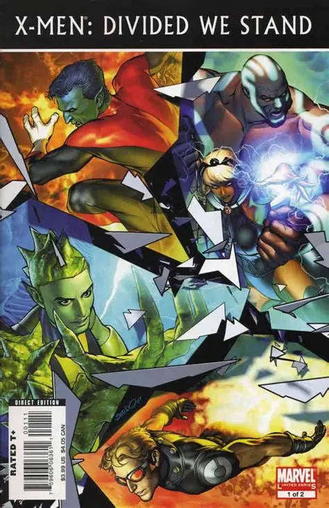 X-MEN DIVIDED WE STAND #1