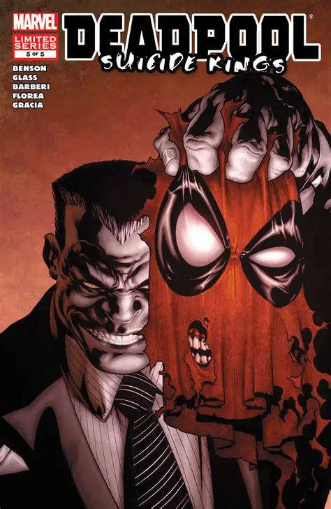 DEADPOOL SUICIDE KINGS #1 - #5 ( COMPLETE SET )