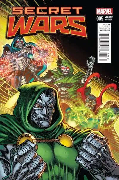 SECRET WARS #5 VARIANT