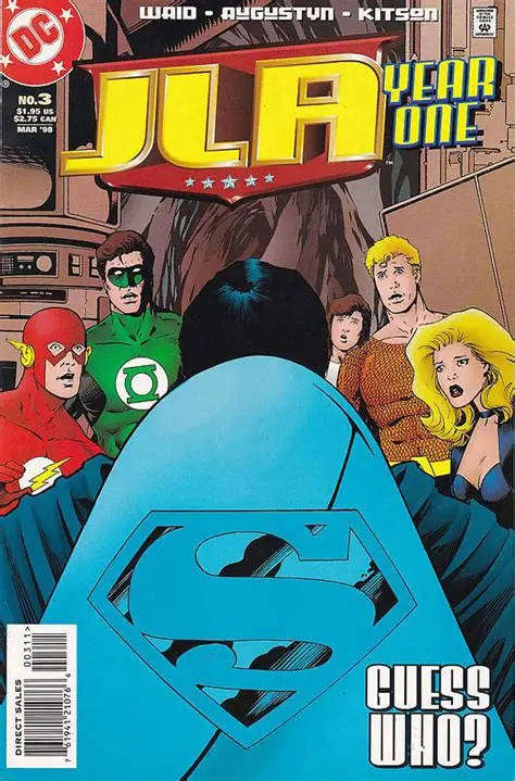 JLA YEAR ONE #1 - #4 ( SET )