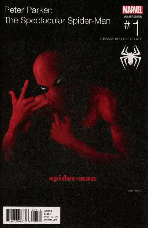 PETER PARKER SPECTACULAR SPIDER-MAN #1 SPRATT HIP HOP VAR