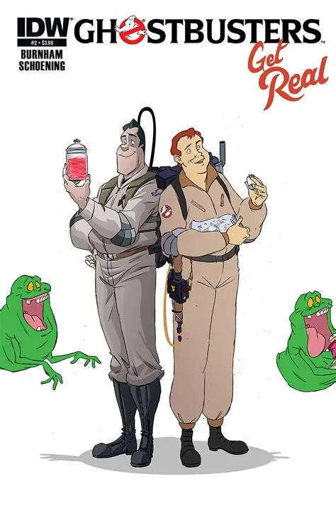 GHOSTBUSTERS GET REAL #1 - #4 ( COMPLETE SET )