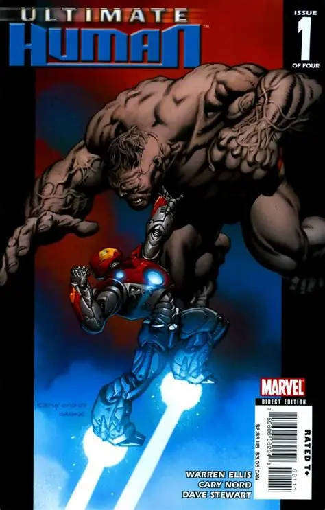 ULTIMATE HUMAN #1 - #4 ( COMPLETE SET )