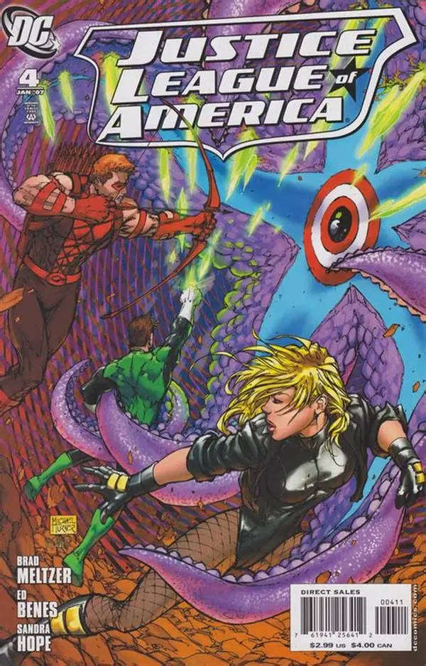 JUSTICE LEAGUE OF AMERICA #4 ( MICHAEL TURNER CVR )
