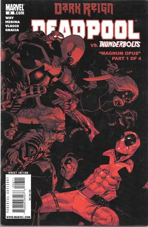 DEADPOOL #6 - #12 DARK REIGN ( COMPLETE SET )
