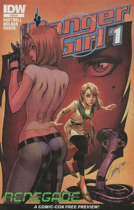 DANGER GIRL #1 RENEGADE ( J SCOTT CAMPBELL VAR )