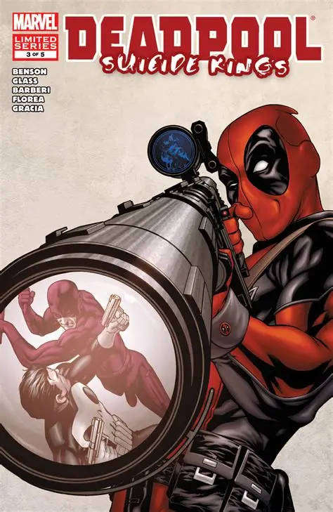 DEADPOOL SUICIDE KINGS #1 - #5 ( COMPLETE SET )