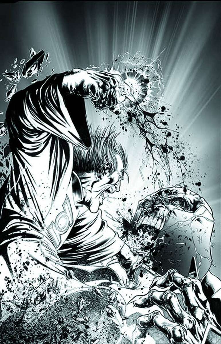 Red Lanterns #17 1:25 Sketch Variant