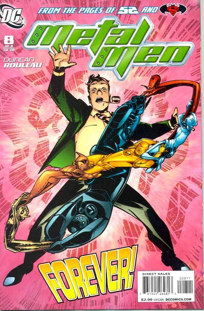 METAL MEN #1 - #8 ( COMPLETE SET )
