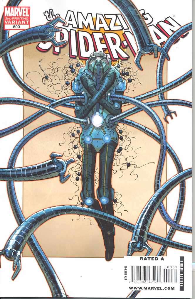 AMAZING SPIDER-MAN #600 2ND PTG ROMITA JR VAR