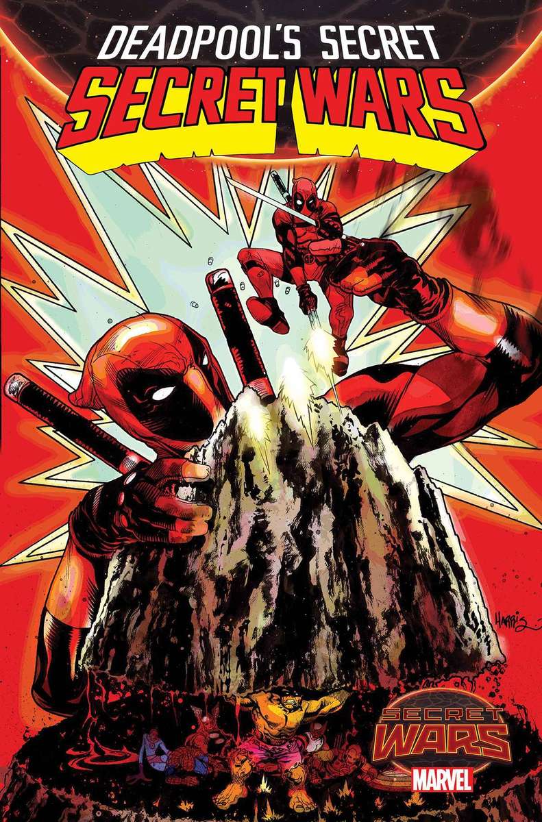 DEADPOOLS SECRET SECRET WARS #1 - #4 ( COMPLETE SET )