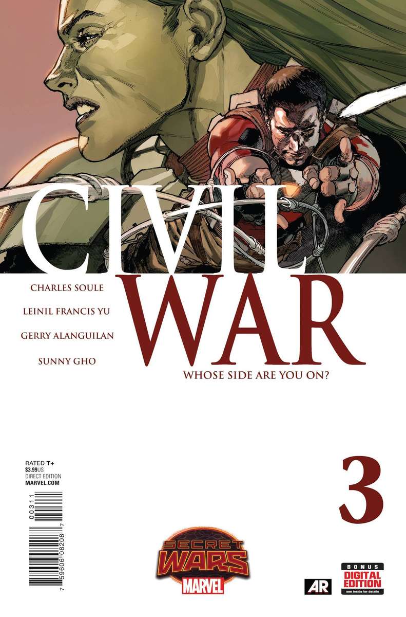 CIVIL WAR #1 - #5 SWA ( COMPLETE SET )