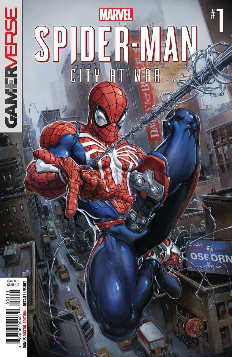 SPIDER-MAN CITY AT WAR #1 - #6 ( COMPLETE SET )