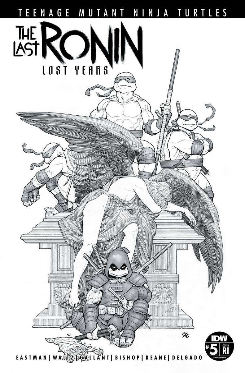 TMNT LAST RONIN LOST YEARS #5 CVR E 50 COPY INCV CHO