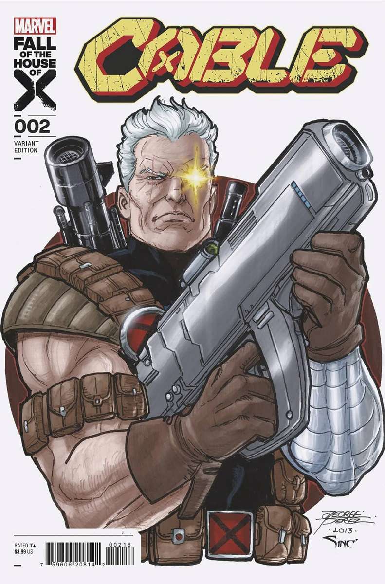 CABLE #2 25 COPY INCV GEORGE PEREZ VAR