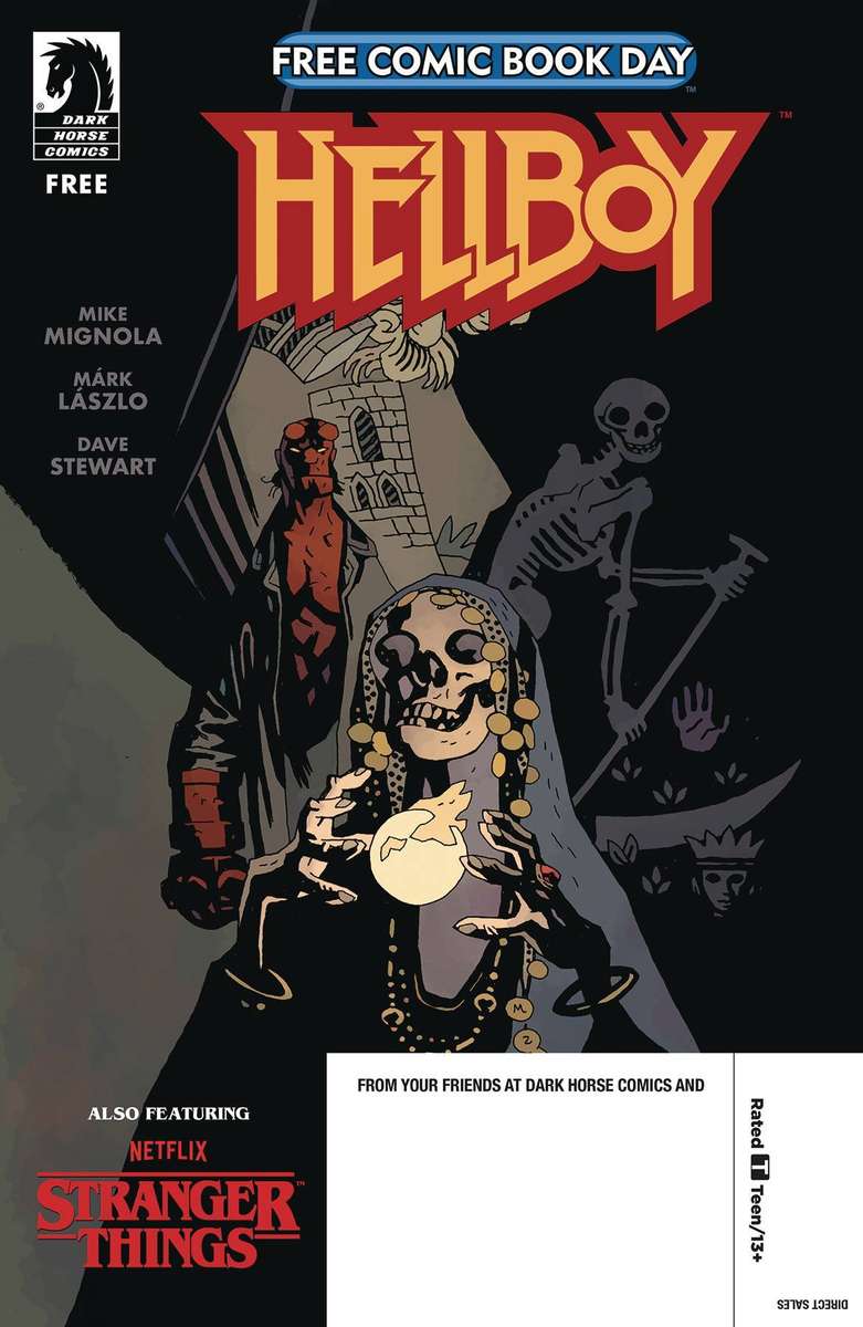FCBD 2024 HELLBOY STRANGER THINGS (BUNDLES OF 5)