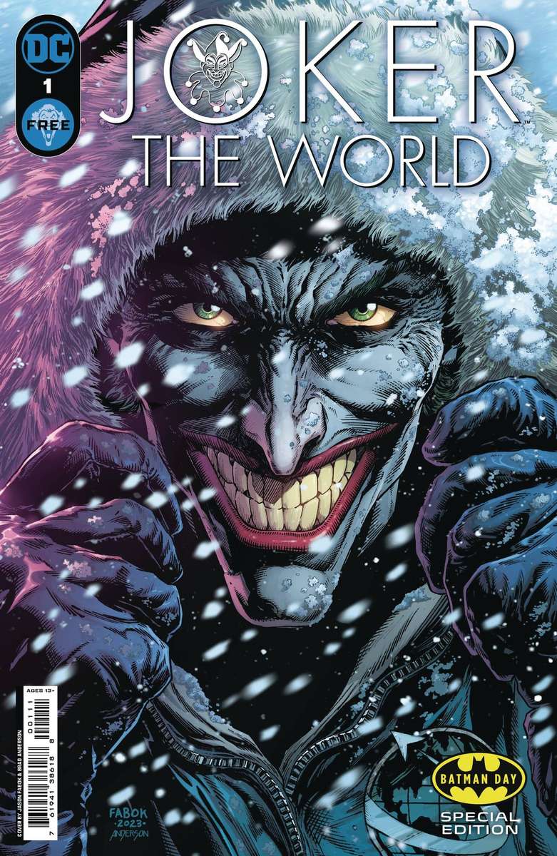 BATMAN DAY 24 JOKER THE WORLD SPECIAL EDN #1