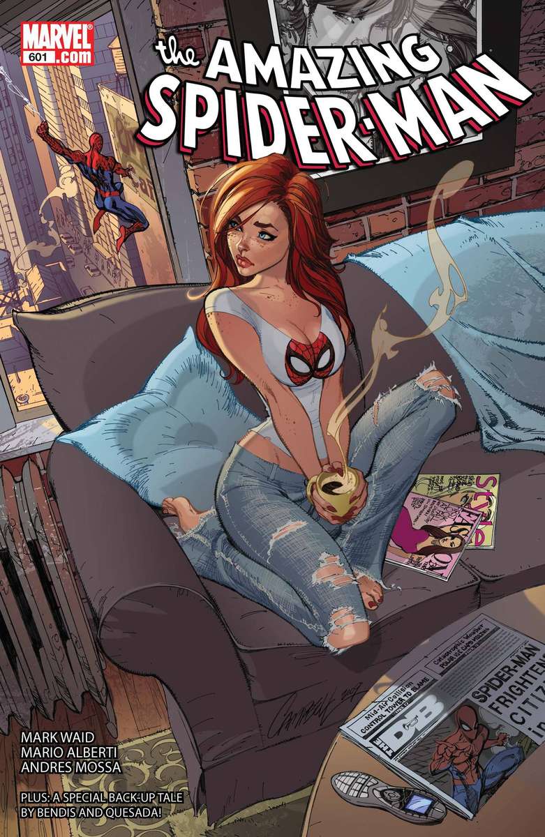 AMAZING SPIDER-MAN #601 ( J SCOTT CAMPBELL )