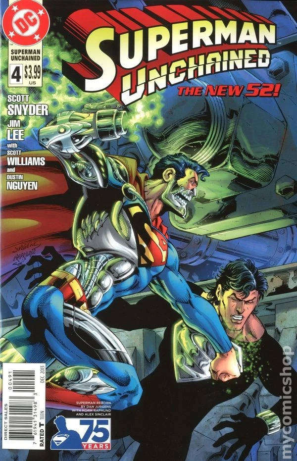 Superman Unchained #4 Jurgens 1:25 Variant